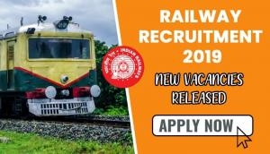 Railway Recruitment 2019: Check new vacancies released by Indian Railways at indianrailways.gov.in
