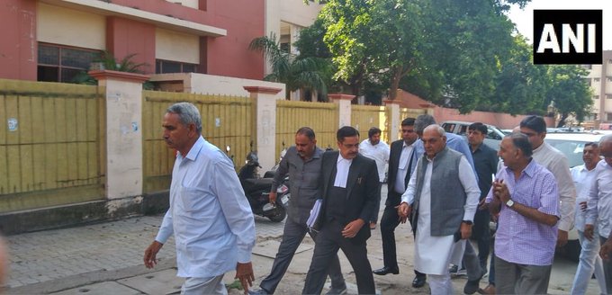 Ex-Haryana CM BS Hooda appears before CBI court in land allotment cases