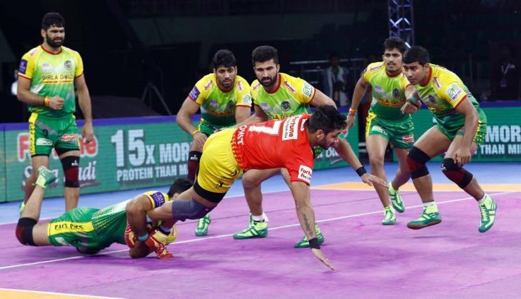 Pro Kabaddi League 2019 Match 54 Gujarat Fortune Giants beat Patna Pirates by 29-26