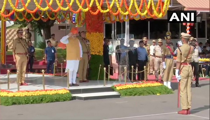 Hyderabad: Amit Shah attends passing out parade of IPS probationers at National Police Academy 