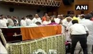 Delhi: Arun Jaitley's mortal remains brought to BJP headquarters