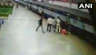 Mumbai: Woman rescued by RPF jawan at Currey Road railway station