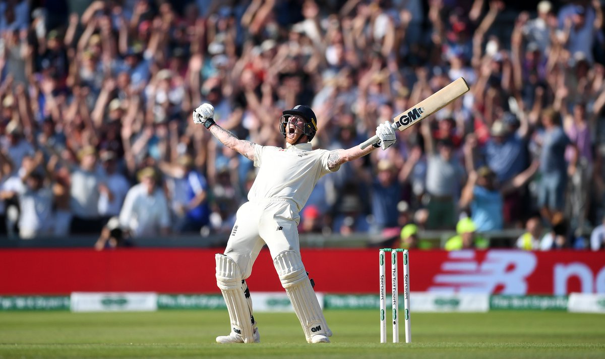 Ben Stokes tweets late night F-word message after historic win against Australia