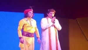 Bihar: Tej Pratap plays Lord Krishna on Janmashtami in Patna