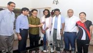 Kiren Rijiju meets PV Sindhu, says shuttler made India proud