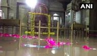 Madhya Pradesh: Shivna river water enters Pashupatinath temple in Mandsaur