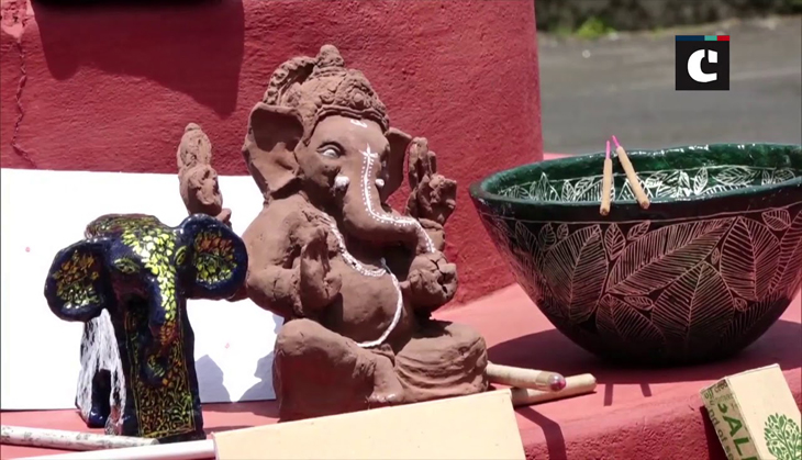 Mangaluru man makes Ganesha idols that grow into plants