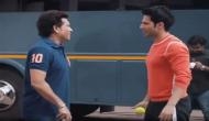 Sachin Tendulkar plays cricket with Varun Dhawan and Abhishek Bachchan: Video