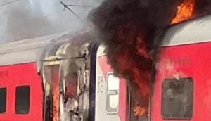 Haryana: Fire breaks out in two coaches of Telangana Express near Ballabgarh