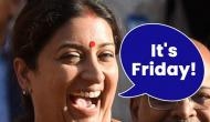 Smriti Irani’s Friday thought on Instagram will leave you with a smile on your face!
