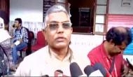 Bengal BJP President Dilip Ghosh heckled by TMC supporters
