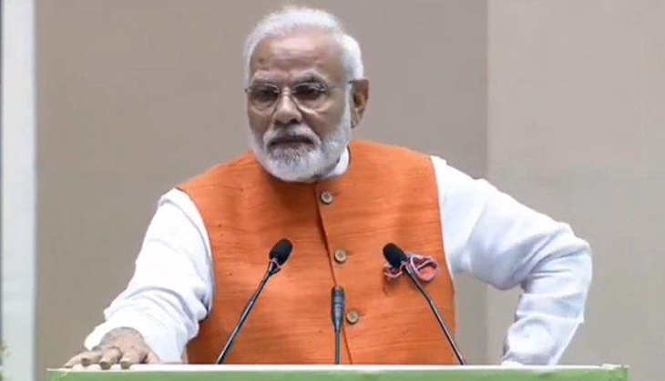 PM Modi reminisces old times at inauguration of Garvi Gujarat Bhawan