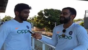 Watch: Virat Kohli bursts into laughter while taking Jasprit Bumrah's interview, here's why
