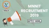 MNNIT Recruitment 2019: Jobs released for Non-Teaching posts; check eligibility criteria