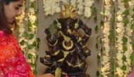 Ludhiana: Devotion turns sweet as 20 Kg Chocolate Ganpati shows up