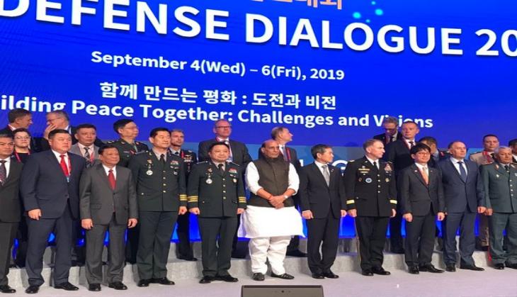 India has never been aggressor but will not hesitate in using its strength to defend itself: Rajnath Singh