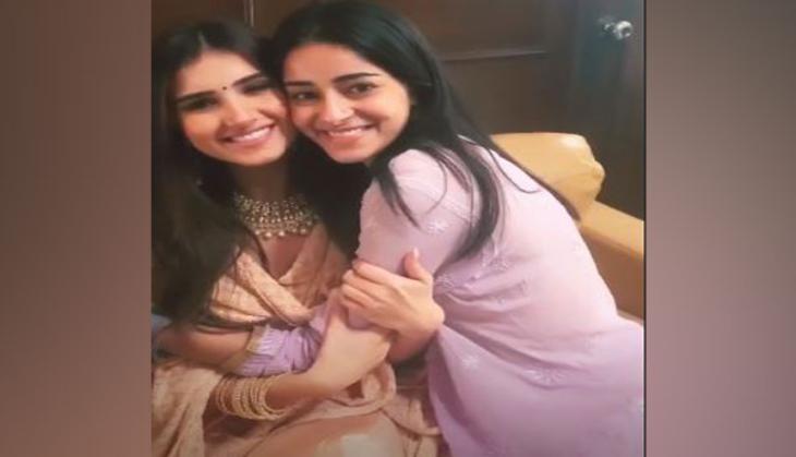 Ananya Panday reunites with 'SOTY2' costar Tara Sutaria for Ganesh Chaturthi celebrations