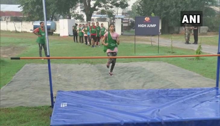 Ambala: Girls from J-K, Ladakh participate in army recruitment rally 