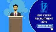 IBPS Clerk Recruitment 2019: Notification out for 12075 vacancies; check state-wise vacancy details