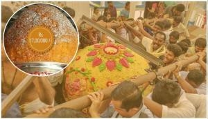 Anant Chaturdashi: OMG! 21 kg gold-coated laddu sold at Rs 17 lakh in auction; check out its speciality