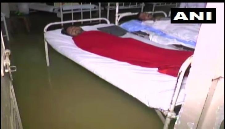 Indore: Water enters  hospital, after heavy rainfall  