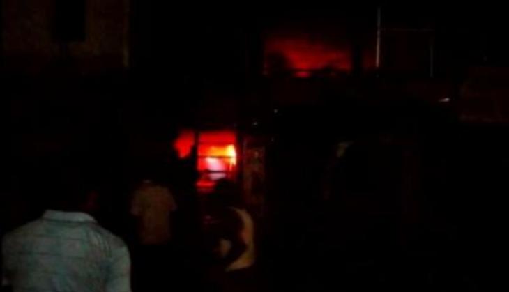 UP: Fire breaks out at CVC pipe shop in Lucknow  