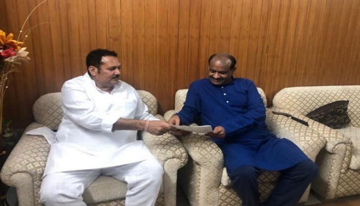 NCP MP Udayanraje Bhosale submits resignation to Speaker ahead of joining BJP