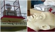 UP: Mahatma Gandhi statue vandalised in college by unidentified miscreants