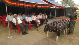 Indian Army organises training sessions for village defence committees in J-K