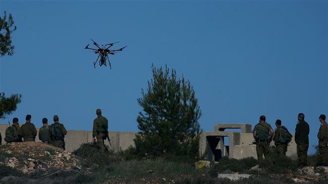 Palestinian armed forces intercept Israeli drone in Gaza strip