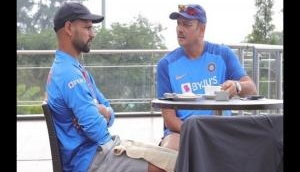 Here's how Ravi Shastri and Shikhar Dhawan spent their morning!