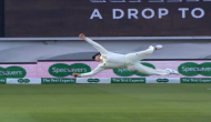 Steve Smith fly like 'superman' to take incredible one-handed catch; watch video