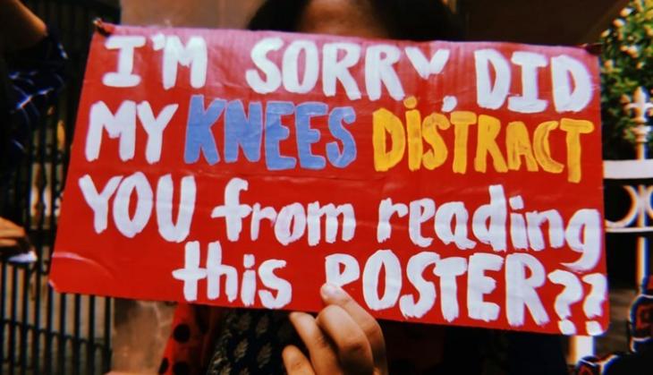 Hyderabad: Students protest against dress code diktat in St. Francis College