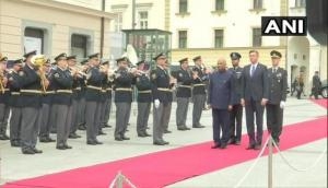 Slovenia: President Ram Nath Kovind receives ceremonial welcome in Ljubljana