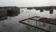 UP: Low-lying areas near Triveni Sangam flooded due to rise in Ganga, Yamuna River water level