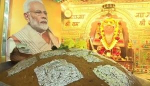 Bhopal: BJP workers offer 69 kg laddoo to Lord Hanuman on PM Modi's birthday