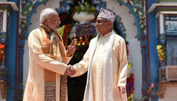 Nepal PM KP Sharma Oli wishes PM Modi on his 69th birthday in three languages