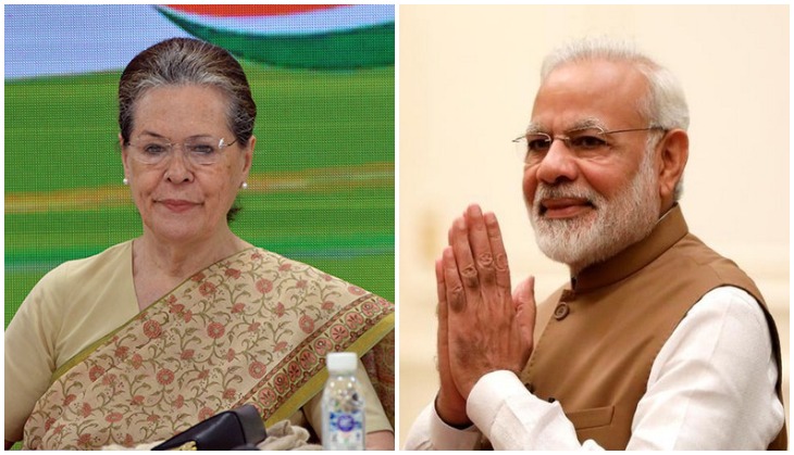 Sonia Gandhi wishes healthy, happy and long life to PM Modi on his birthday