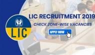 LIC Recruitment 2019: Vacancies released for Central, Eastern, Northern, Western and other zones; apply now
