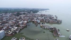 Prayagraj's low-lying areas partially submerged as Ganga, Yamuna continue to swell