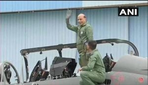 Rajnath Singh becomes first Defence Minister to fly in LCA Tejas