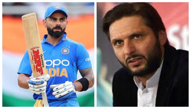 Virat Kohli makes it to Shahid Afridi's list of 4 best batsmen in world cricket
