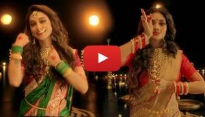 Watch Nusrat Jahan and Mimi Chakraborty dance performance on ‘Ashey Maa Durga’