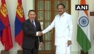 Mongolian President meets meets VP Venkaiah Naidu