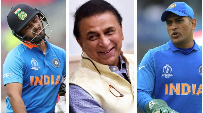 Sunil Gavaskar bats for Rishabh Pant over MS Dhoni for T20 World Cup 2020