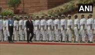 Mongolian President receives ceremonial reception at Rashtrapati Bhavan