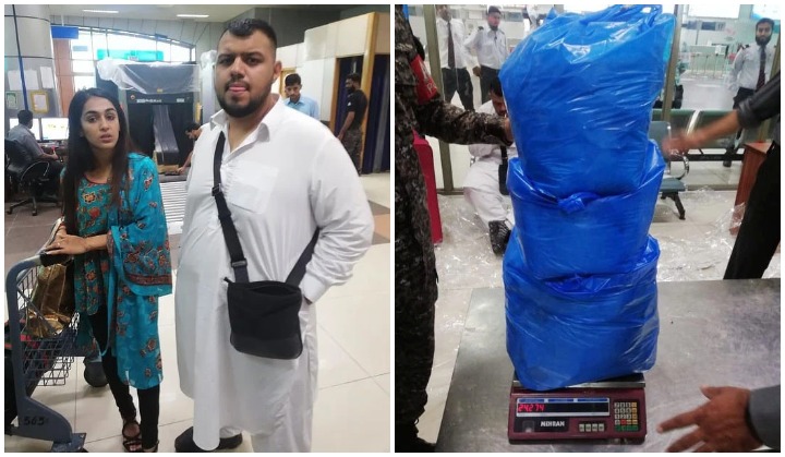 Pakistan couple could face death penalty after trying to smuggle 2 million worth of heroin into UK