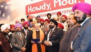 Sikh community in Houston thank 'Tiger' PM Modi for Kartarpur, other decisions