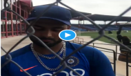 Watch: Rishabh Pant blushes after a fan-girl says three magical words