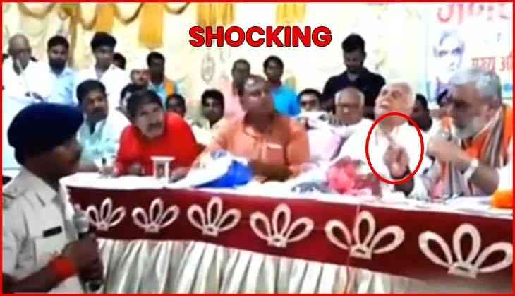 Cop files complaint against Union minister Ashwini Choubey for threatening him